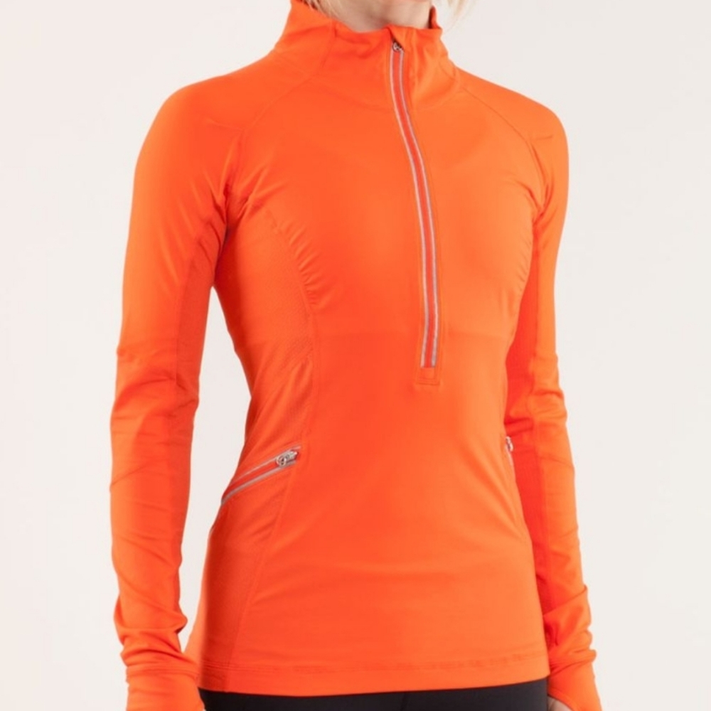 Lululemon Run: Wild 1/2 Zip in Dazzling